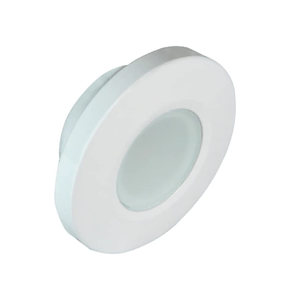 Lumitec Orbit White Flush Mount Down Dimmable Light White/Blue 112521,WBLITB007HF1VIQ