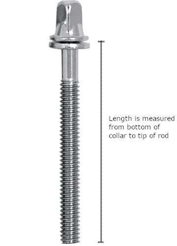 Tension Rods For Drums   Ross Percussion (4 Inch)