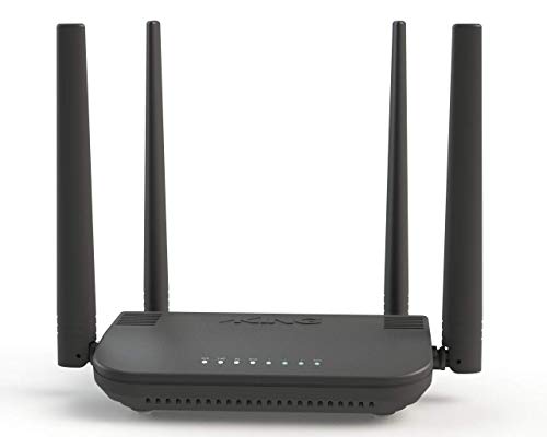 King Kwm1000 Wifimax Router/Range Extender, Black