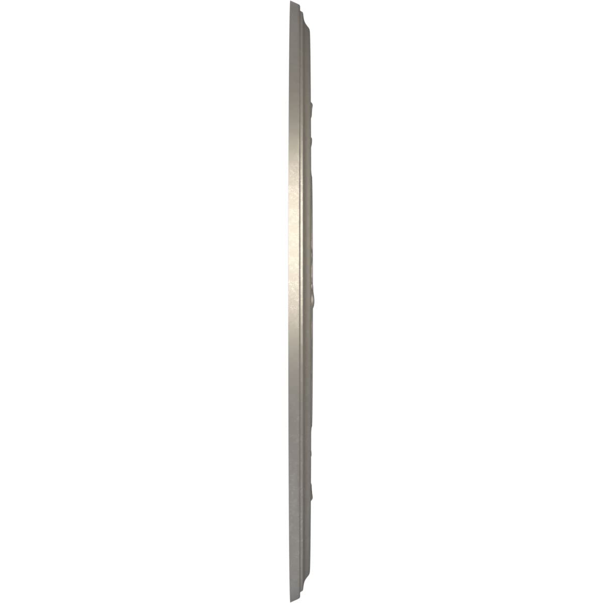 Ekena Millwork Cmp19Babal Baltimore Thermoformed Pvc Ceiling Medallion (Fits Canopies Up To 7 3/4), 19Od X 3 1/2Id X 1P, Bright