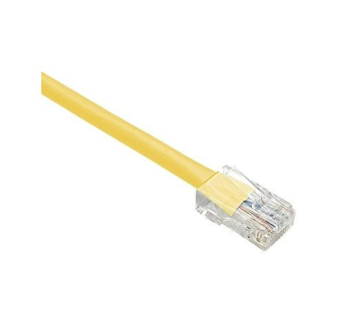 Unirise 2Ft Cat6 Non Booted Unshielded (Utp) Ethernet Network Patch Cable Yellow