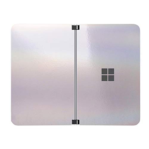 Sopiguard Sticker For Surface Duo Phone Edge To Edge Precision Vinyl Skin Wrap (Flip Ghost Pearl)