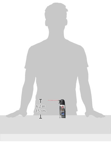 Falcon Dust, Off Compressed Gas (152A) Disposable Cleaning Duster, 1, Count, 3.5 Oz Can (Dpsjb),Black