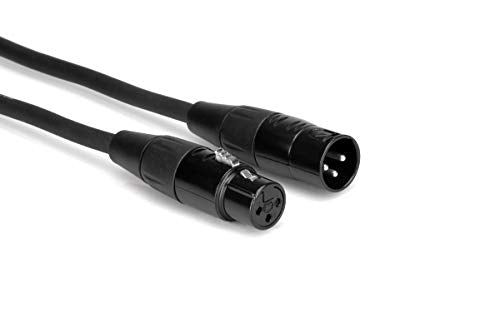 Hosa Hmic-010 Pro Microphone Cable, Rean Xlr3F To Xlr3 Meter, 10 Feet