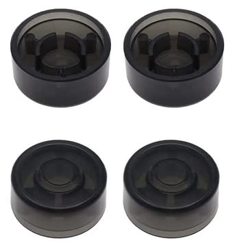 Jiayouy Guitar Effect Pedal Footswitch Toppers Foot Nail Cap Protection Cap For Guitar Effect Pedal Protection Cap 20Pcs/Set (Bl