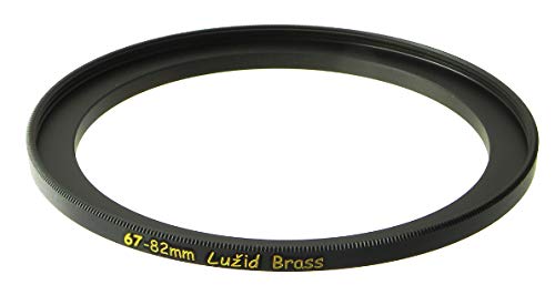 Luid X2 Brass 67Mm To 82Mm Step Up Filter Ring Adapter 67 82 Luzid