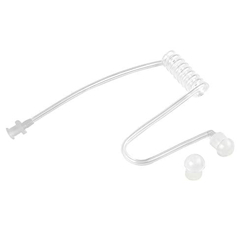 Replacement Acoustic Coil Tube For Motorola Baofeng Kenwood Walkie Talkie Radio Earpieces And Two Way Radios Headset (10 Packs)