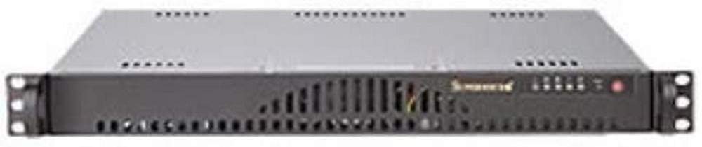 Supermicro Superchassis Black 1U Rackmount Server Case 200W Cse 512L 200B