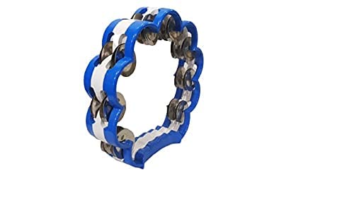 CLOUD Shape With 32 JinglesTambourine Percussion Handbell Ring Tambourine(Color As Per Availability)