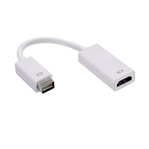 Cmple     Mini Dvi Male To Hdmi Female Video Adapter Cable   Mini Dvi To Hdmi Adapter For Macbook Pro