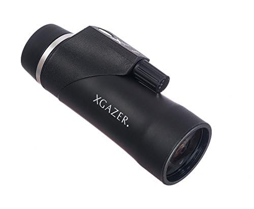 Xgazer Optics 8X42 Compass & Rangefinder Monocular Telescope |Waterproof & Compact With Retractable Eyepiece|Night & Day Zoom Sc