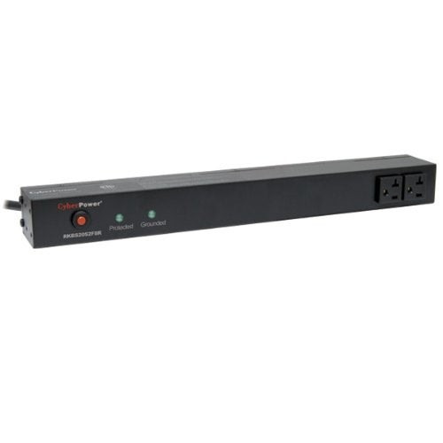 Cyberpower Rkbs20S2F8R 20A 10 Outlet 1U Rm Rackbar Surge Suppressor