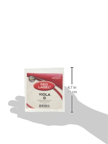 Super Sensitive Red Label Viola G String 14'' Intermediate