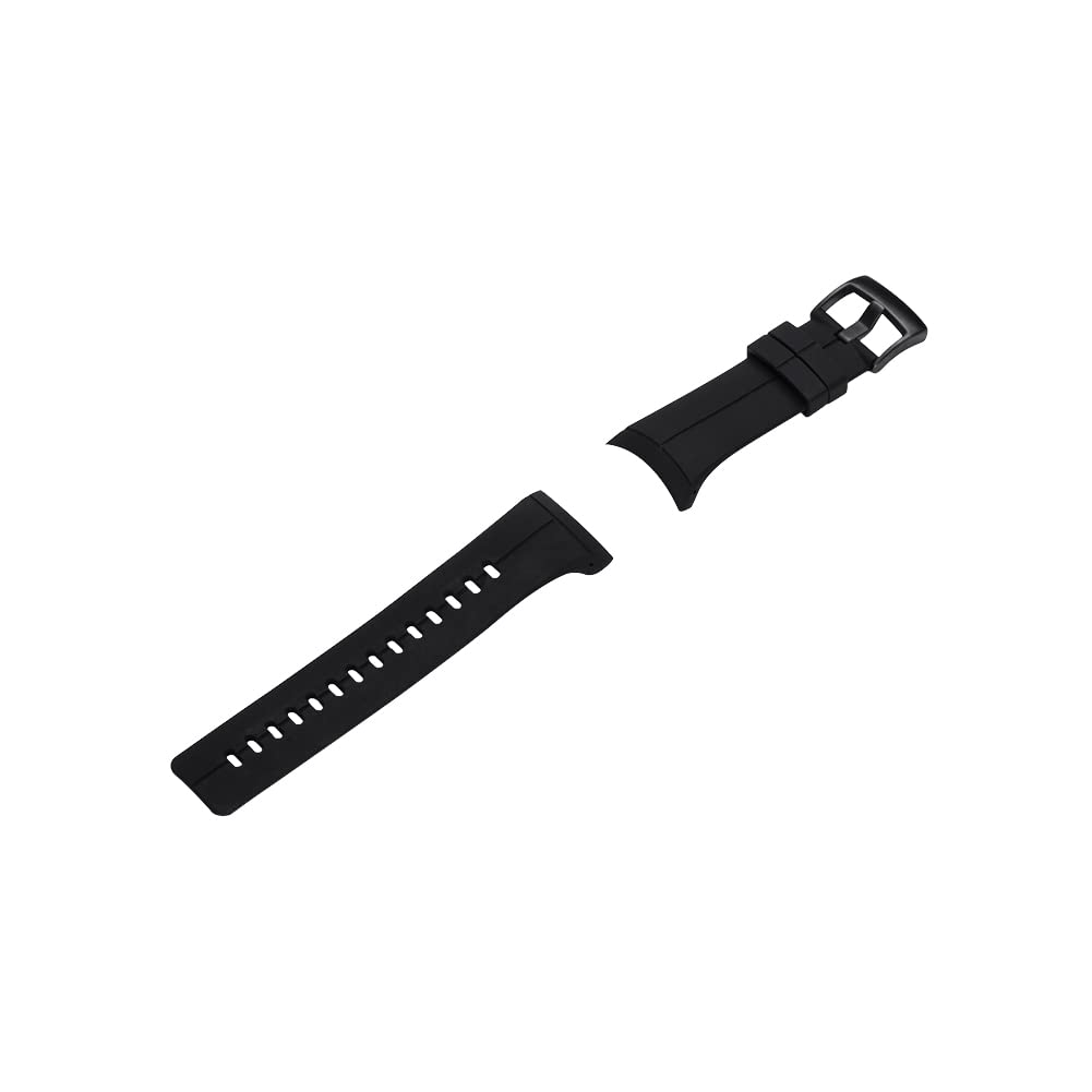 Sencato Watch Band Compatible With Suunto Spartan Ultra Hr, Classic Soft Rubber Replacement Wrist Strap For Suunto Spartan Ultra