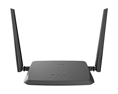 DLink Dir615 WiFi EthernetN300 Single_Band 300Mbps Router, Mobile App Support, Router | Ap | Repeater | Client Modes(Black)