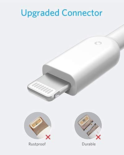 Anker Powerline Ii Lightning Cable,Apple Mfi Certified,Usb Charging/Sync Lightning Cord Compatible With Iphone 11 Series/Se/Xs/X