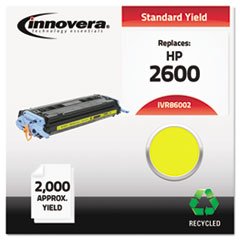 Innovera Remanufactured Yellow Toner, Replacement For 124A (Q6002A), 2,000 Page Yield