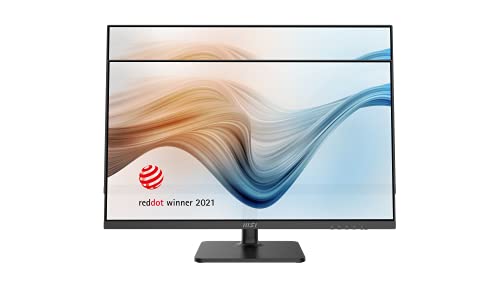 Msi 27    Ips Fhd (1920 X 1080) Non Glare With Super Narrow Bezel 75Hz 1Ms 16:9 With Adjustable Stand (Modern Md271P)