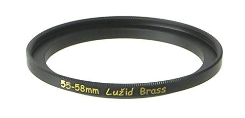 Luid X2 Brass 55Mm To 58Mm Step Up Filter Ring Adapter 55 58 Luzid