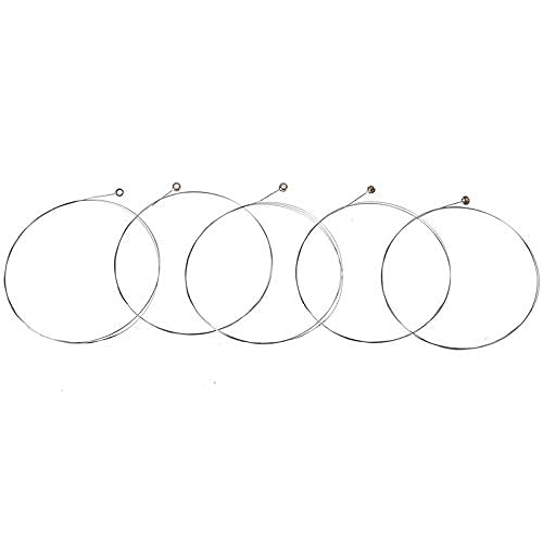 Sg Musical 5 Pcs E1(1St String) Silver Tone Steel String For Guitar Accessories
