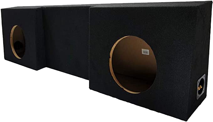 American Sound Connection Compatible With Chevy C/K Silverado Or Gmc Sierra Fill Size Regular Cab Truck 1988 2006 Dual 12'' Sub