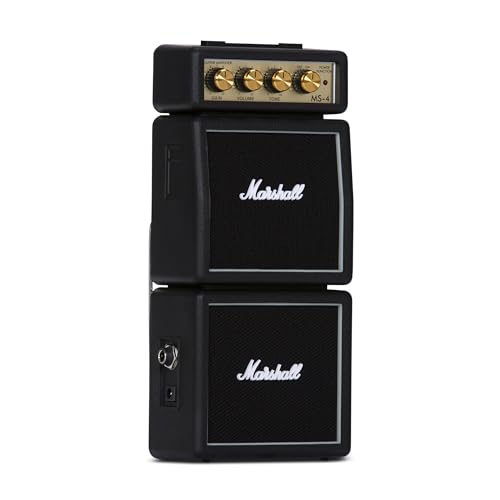 Marshall Ms4 Battery Powered Mini Micro Full Stack Guitar Amplifier