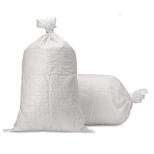 Farm Plastic Supply 14'' X 26'' Empty Sand Bags, With Solid Ties, And Uv Protection (250)