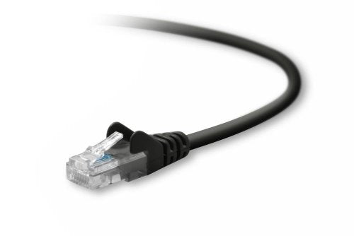 Belkin 20 Foot Cat5E Snagless Patch Cable (Black) (A3L791 20 Blk S)