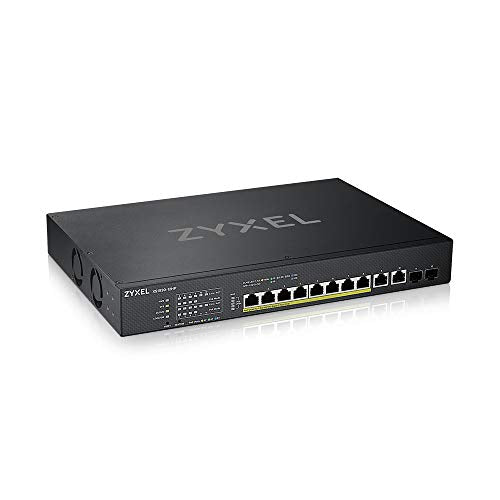 Zyxel 8 Port Multi Gig + 2 10G Copper + 2 10G Fiber Nebulaflex Smart Managed Poe++ Switch With 375W Xs1930 12Hp]