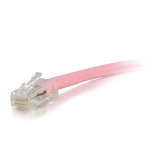 C2G 04257 Cat6 Cable   Non Booted Unshielded Ethernet Network Patch Cable, Pink (5 Feet, 1.52 Meters)