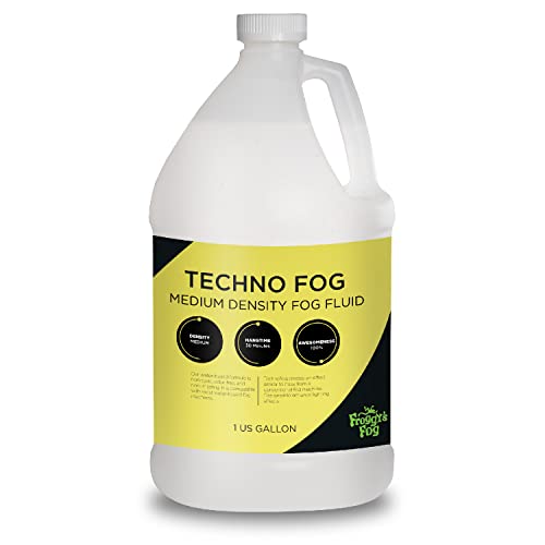 Froggy'S Fog Techno Fog Fluid, Premium Quality Fog Juice For Dj, Party, And Club Venues And Photography, 1 Gallon