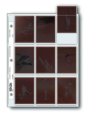 Print File Pkg 25 Archival 120 Negative Preservers. Holds 9 Individual 6X7 Sleeved Negatives Or 18 Collectable Cards Or 2 1/2 X 3 1/2' Wallet Size Prints