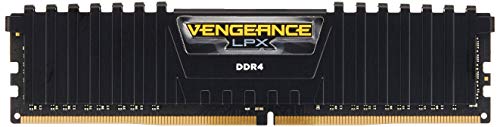 Corsair Vengeance Lpx 16Gb (2X8Gb) Ddr4 Dram 2400Mhz C16 Desktop Memory Kit - Black (Cmk16Gx4M2A2400C16), Vengeance Lpx Black, 1