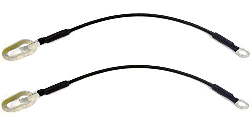 Pt Auto Warehouse Tc Ch001 P   Tailgate Lift Support Cable, 18 1/8''   Left/Right Pair, Replaces # 55345124Ab, 55345125Ab