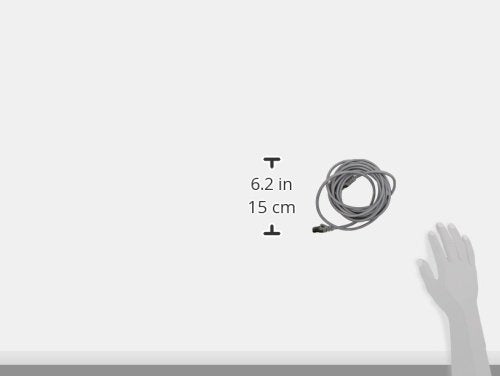 Belkin A3L980 15 S Patch Cable   Rj 45 (M)   15 Ft   Utp (Cat 6)   Gray