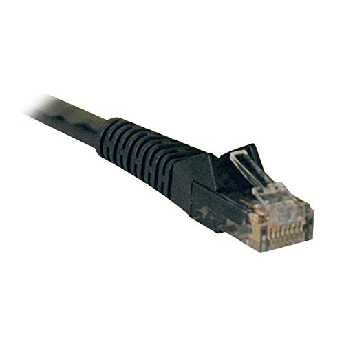 Tripp Lite Cat6 Gigabit Snagless Molded Patch Cable Rj45, 3, 50 Pack (N201 003 Bk50Bp), Black