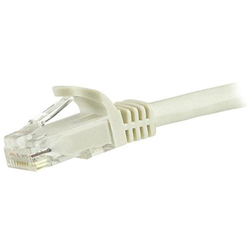 Startech.Com 6Ft Cat6 Ethernet Cable   White Cat 6 Gigabit Ethernet Wire  650Mhz 100W Poe Rj45 Utp Network/Patch Cord Snagless W