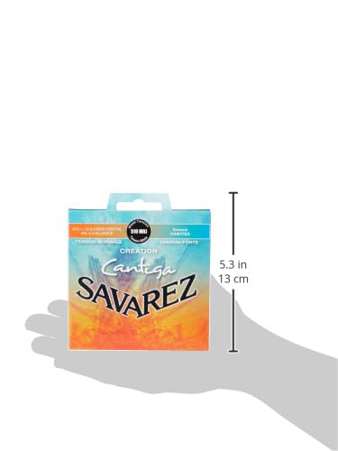 Savarez Cr  Ation Cantiga Medium Tension Classical Guitar Strings Set (Stsav51 50479)