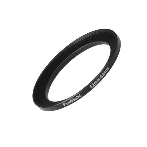 Fotodiox Metal Step Up Ring, Anodized Black Metal 52Mm-62Mm, 52-62 Mm