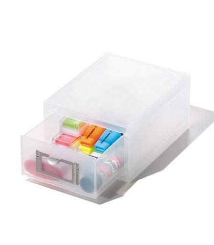Like It Mx 16 Desktop Organizer, 5.71'' X 7.91'' X 3.62'', Translucent White, 342 Grams