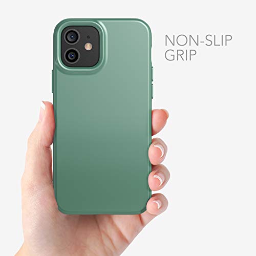 Tech21 Evo Slim For Apple Iphone 12 Pro Max 5G - Germ Fighting Antimicrobial Phone Case With 8 Ft. Drop Protection, Midnight Gre