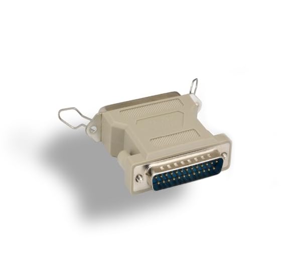 KENTEK DB25 25 Pin Male to CN36 36 Pin Female, Male to Female M/F Molded Centronics Parallel Printer Adapter Changer Coupler RS-