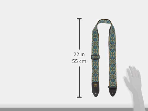 Ernie Ball Jacquard Guitar Strap, Imperial Paisley (P04098)