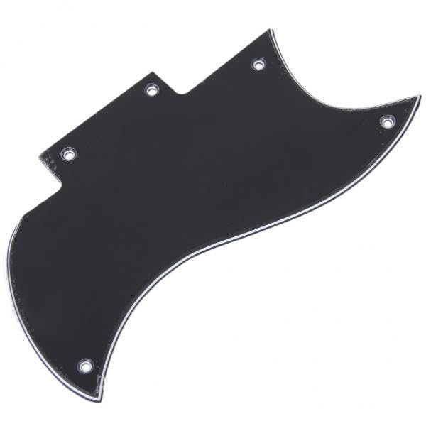 Calandis 6Xblack 3 Ply Pickguard Scratch Plate For Sg Electric Guitar | Pickguards | Guitar Parts | Parts & Accessories | Guitar