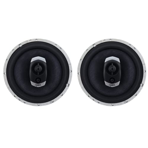 Sky High Car Audio SHCA - C653 6.5 3-Way Coaxial Speakers 210 watts, Premium Quality Full Range Car Speakers, Kevlar Cone, 4 ohm