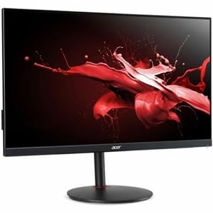 Nitro XZ 27 Gaming Monitor|Acer Nitro XZ White LED backlight curved gaming LCD 27 AG VA, curved 1920 x 1080 180Hz, Black|199.99