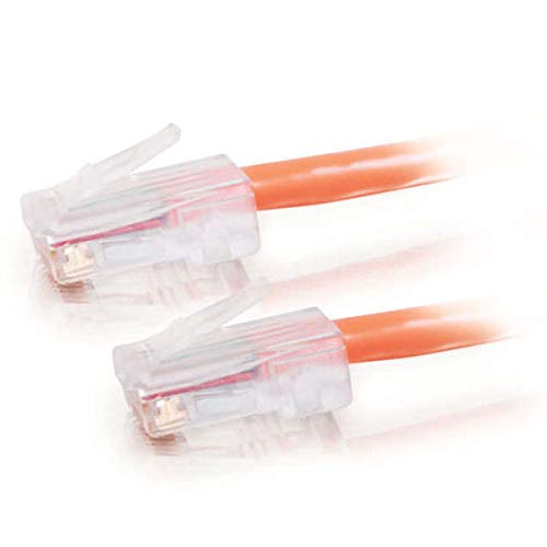 C2G 24509 Cat5E Crossover Cable   Non Booted Unshielded Network Patch Cable, Orange (7 Feet, 2.13 Meters)