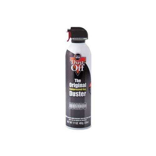 Dust Off Disposable Compressed Gas Duster Cleaner,Dustoff,17Oz,Disp (Pack Of5)