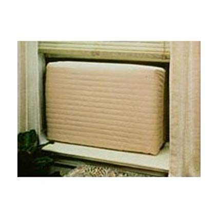 Indoor Air Conditioner Cover (Beige) (Small   12  14H X 18  21W X 2D)