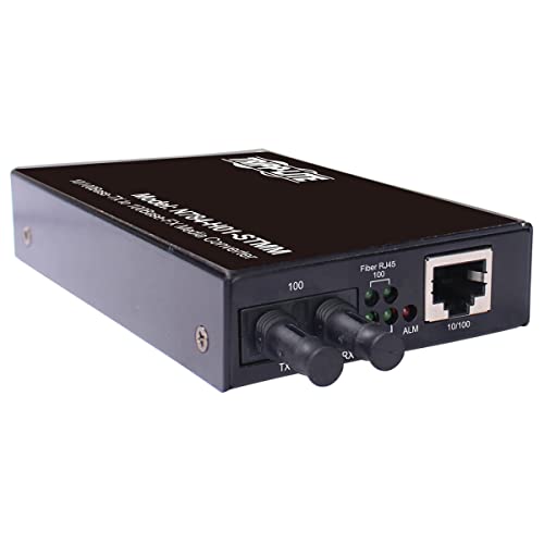 Eaton Tripp Lite Series Hardened Copper To Fiber Media Converter - 10/100 Mbps,
